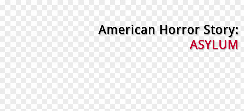 American Horror Story Logo Document Line Angle PNG