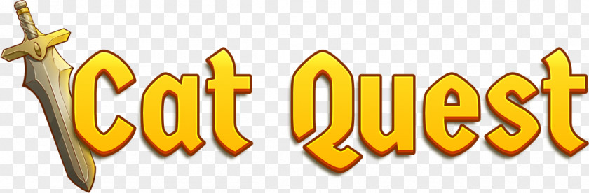 QUEST Logo Cat Quest Game Brand Product PNG