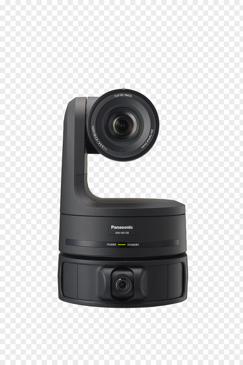Camera Lens Video Cameras Panasonic AW-HE130 Pan–tilt–zoom PNG