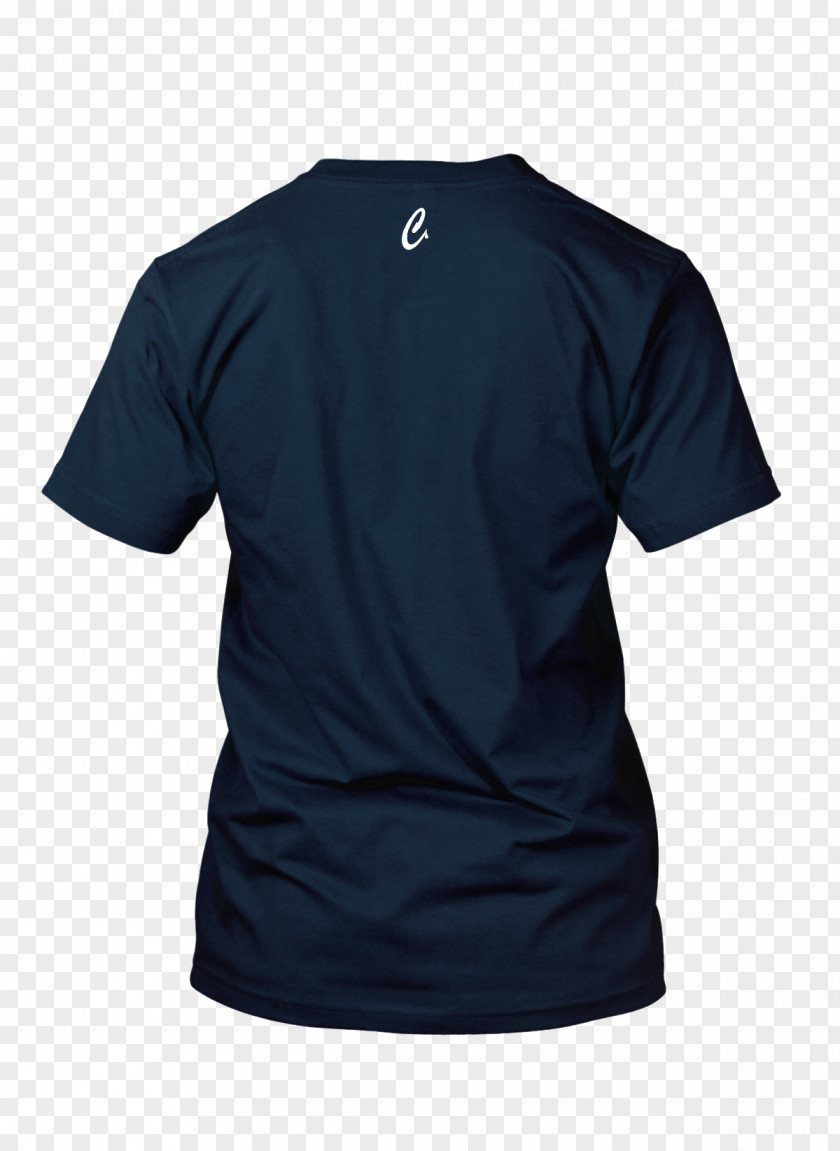 Navy Cloth Long-sleeved T-shirt Hoodie Clothing PNG