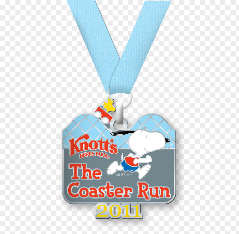 Runners Up Medal Running Camp Snoopy Racing Knott's Berry Farm PNG
