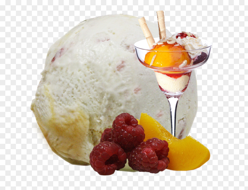 Small Fresh Ice Cream Sorbet Gelato Sundae Frozen Yogurt PNG