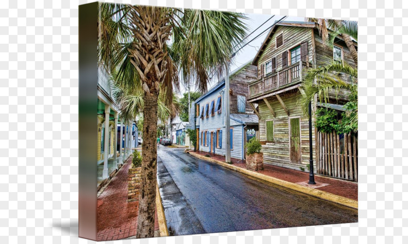 Key West Gallery Wrap Canvas Property Art PNG