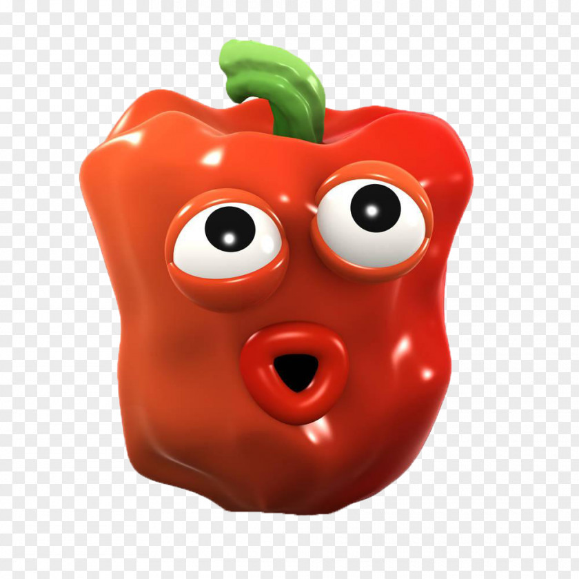 Red Cartoon Pepper Drawing Stock Photography Illustration PNG