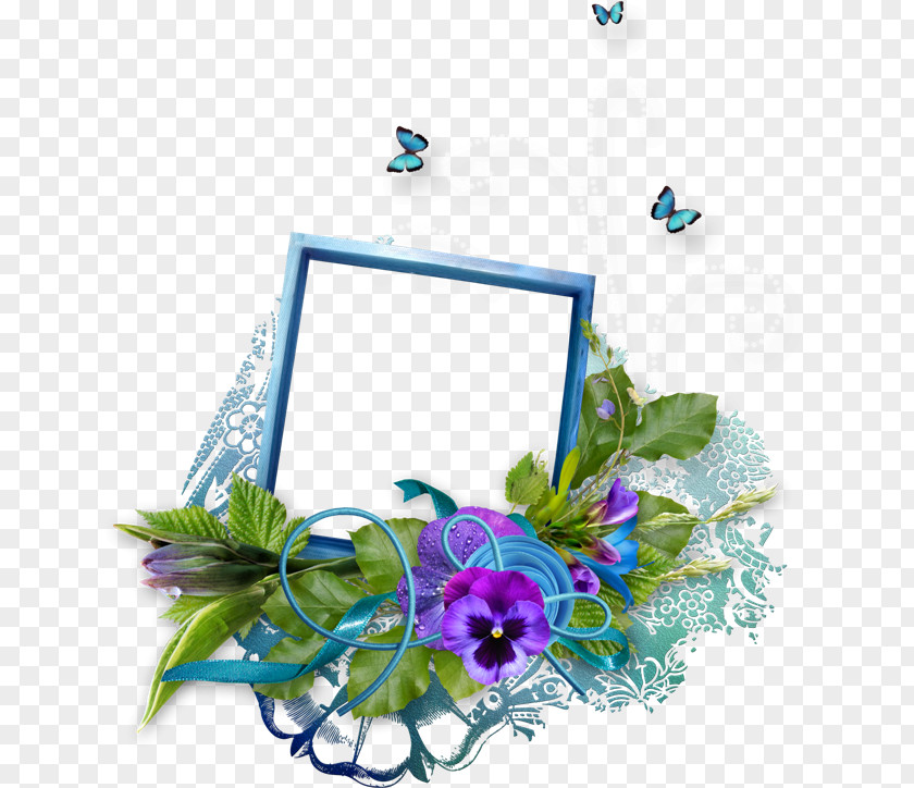 Simple Flower Frame Download Clip Art PNG