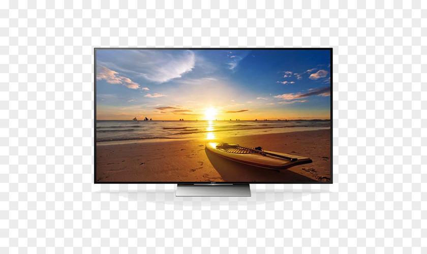Sony 4K Resolution Bravia LED-backlit LCD 索尼 High-definition Television PNG