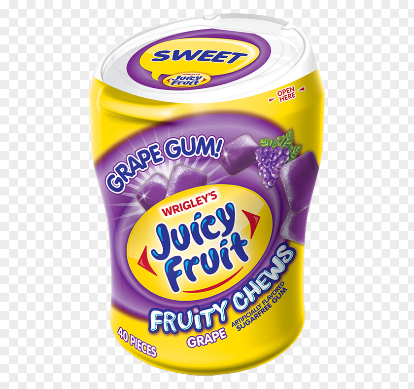Chewing Gum Juicy Fruit Starburst 0 Wrigley Company PNG