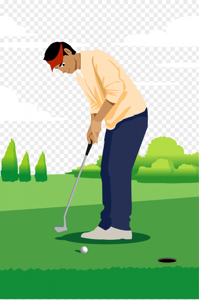 Golf Illustration Ball PNG