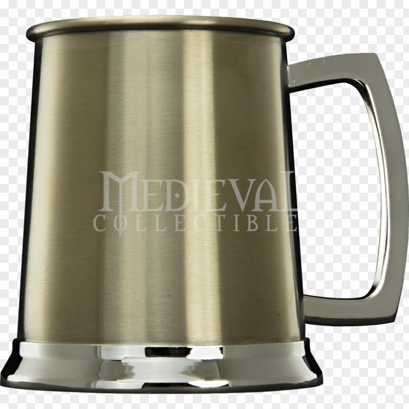 Europe Knight Mug Tankard Pewter Cup Kettle PNG