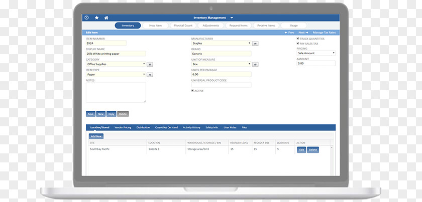 Inventory Management Computer Program Multimedia Online Advertising Monitors Web Page PNG