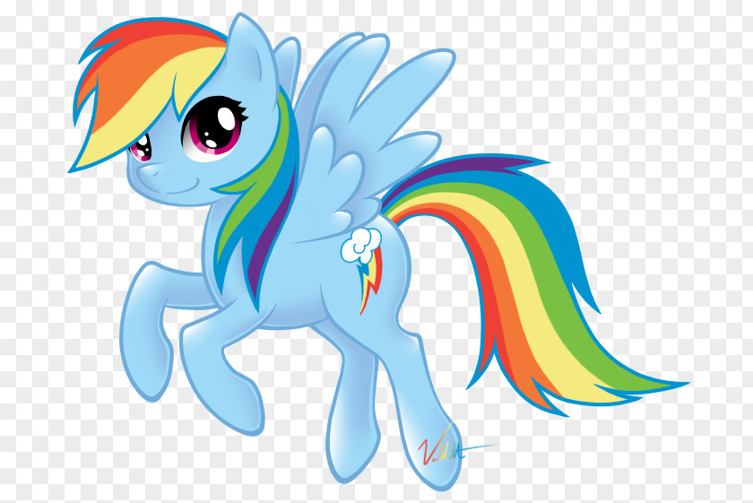 Rainbow My Little Pony Dash Horse PNG