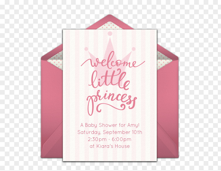 Baby Shower Invite Wedding Invitation Party Princess Infant PNG