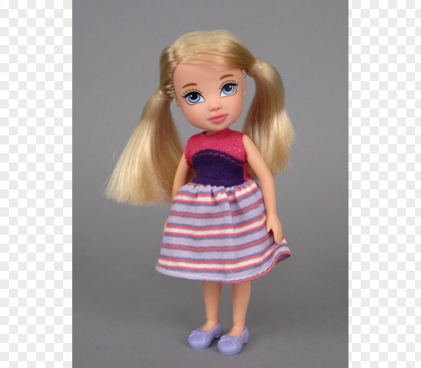 Barbie Toddler Brown Hair Figurine PNG