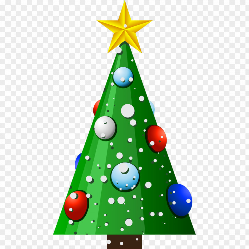Christmas Tree Sticker Fir PNG