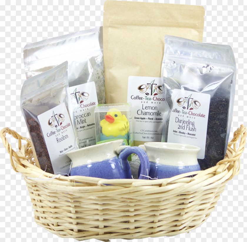 Tea Food Gift Baskets Hamper PNG