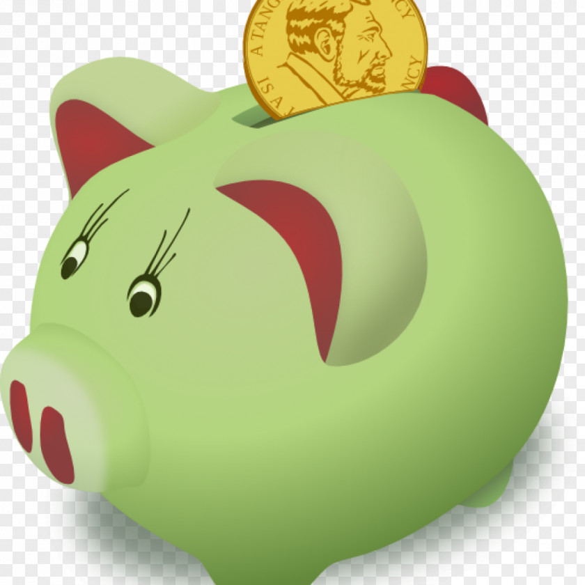 Bank Clip Art Finance Saving Piggy PNG