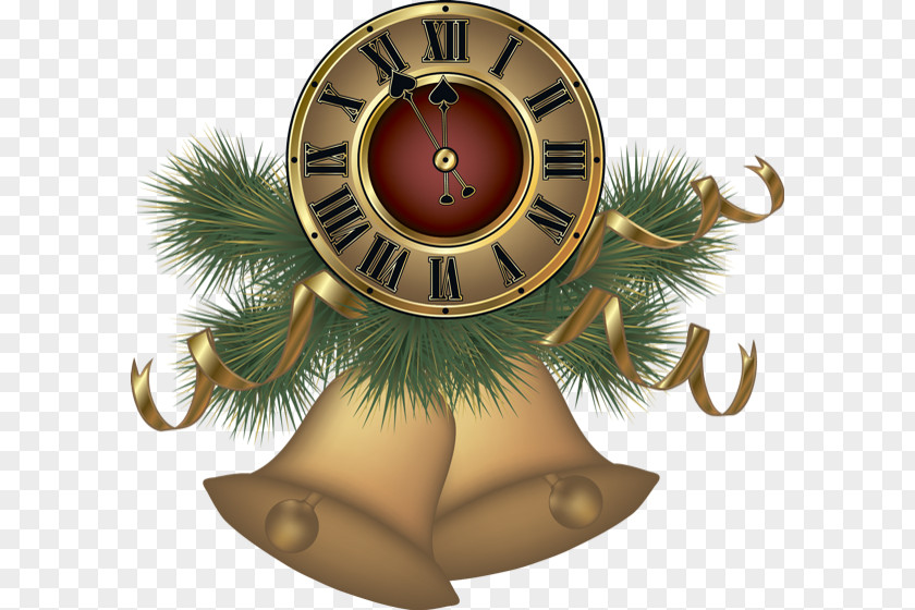 Christmas New Year's Eve Ornament Midnight PNG