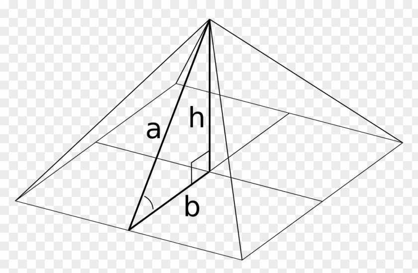 Pyramids Square Pyramid Mathematics Golden Ratio Apothem PNG
