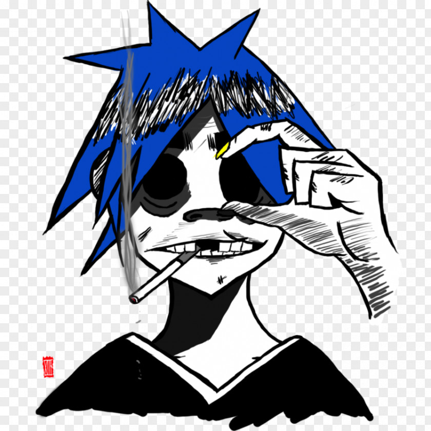 2-D Gorillaz Murdoc Niccals Demon Days PNG