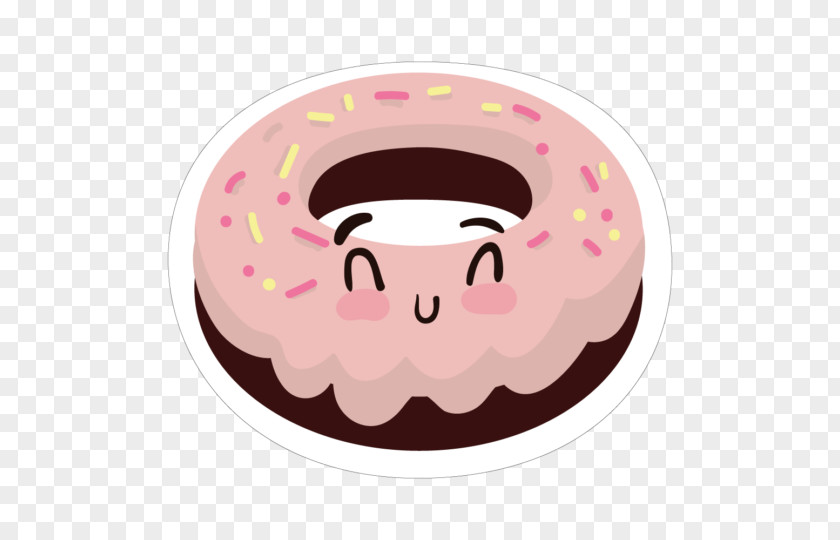 Bolo Donuts Ice Cream Cones Sticker Cartoon PNG