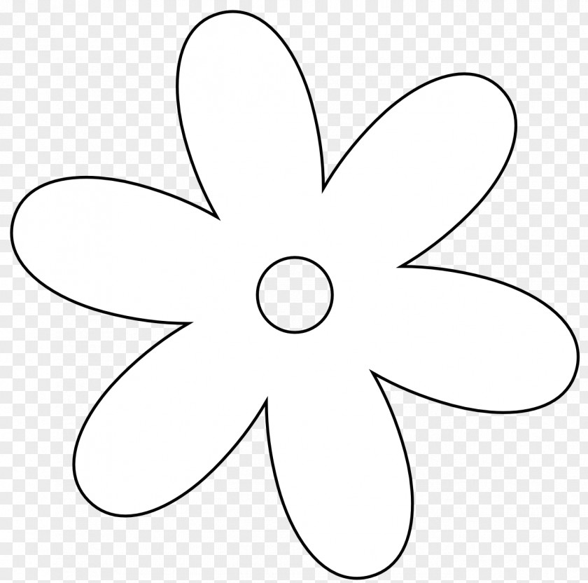 Flower Tattoos Black And White Line Art Petal Clip PNG