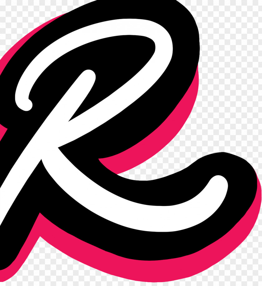 Line Pink M RTV Logo Clip Art PNG