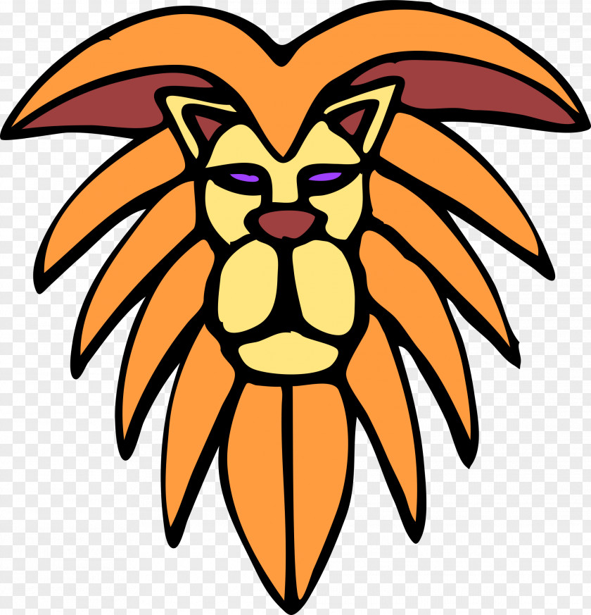 Lion Inside The Mind Of A Fierce Animated Film Cartoon Clip Art PNG