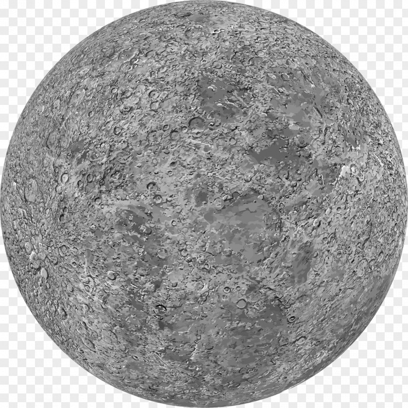 Moon Full Lunar Phase Number PNG