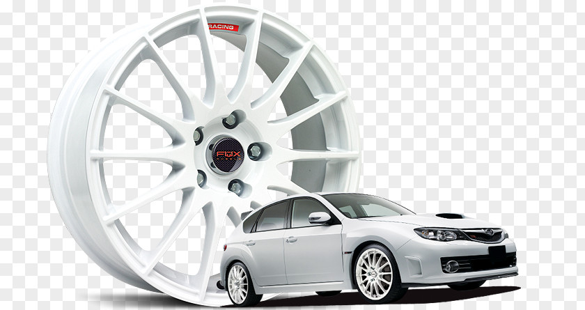 White Fox Car Toyota 86 Alloy Wheel Autofelge PNG