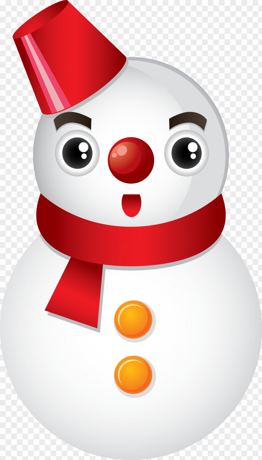 White Snowman Eye PNG