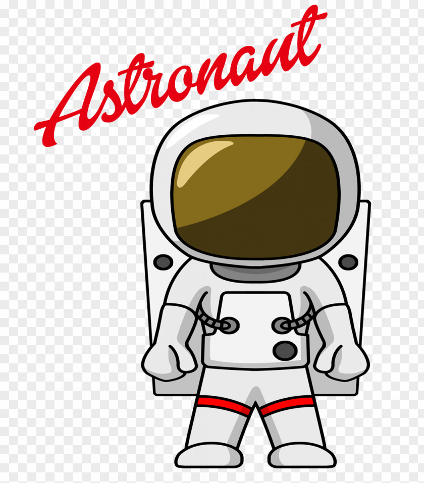 Astronaut Clip Art Image Vector Graphics Illustration PNG