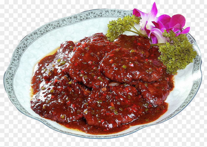 Features Black Pepper Steak Chicken Teppanyaki Meatball PNG