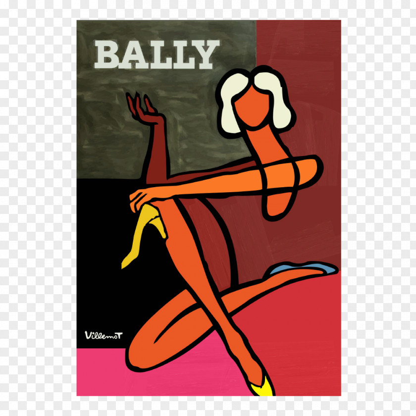 France Bally Poster Graphic Designer Art PNG