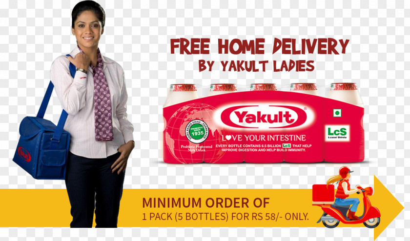 Home Delivery Yakult Lady Retail Supermarket PNG