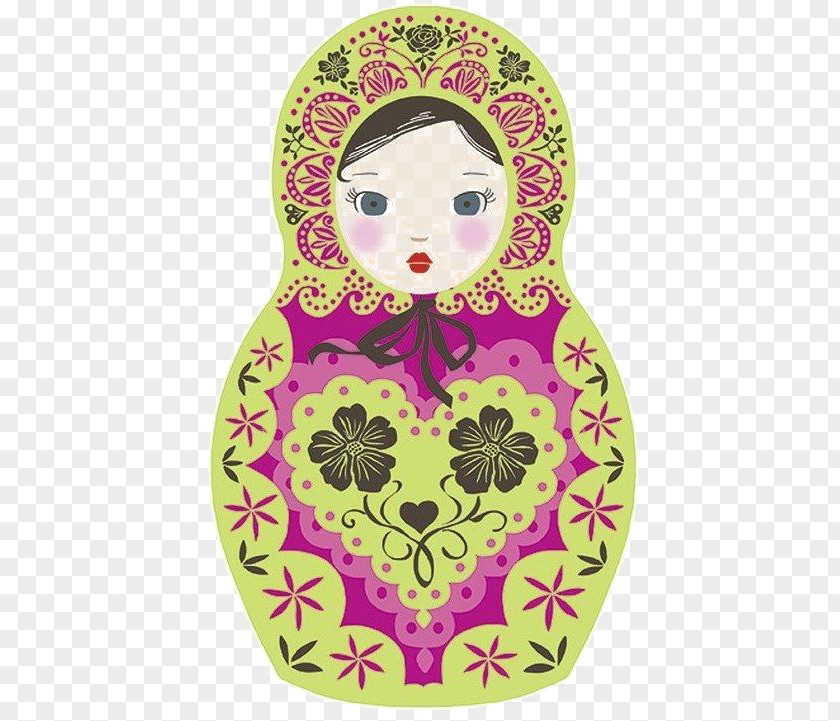 Matryoshka Doll Russia Child Room PNG