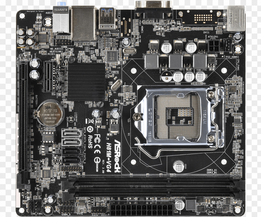 Motherboard Intel LGA 1150 MicroATX PNG