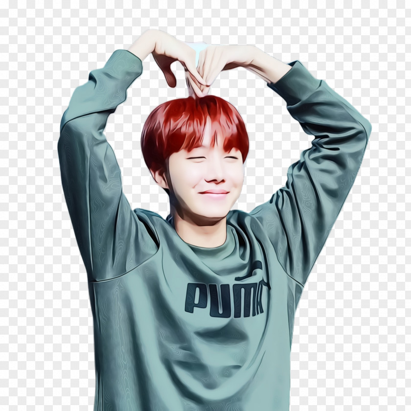 Sweater Hair Coloring BTS Jungkook PNG
