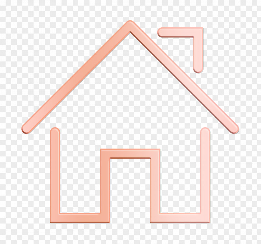Symbol Triangle Home Icon Online Social Market PNG