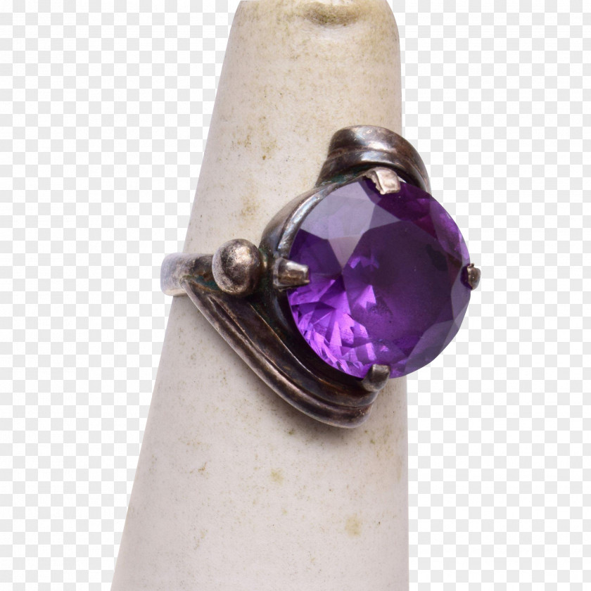 Amethyst Jewellery Gemstone Ring Size PNG