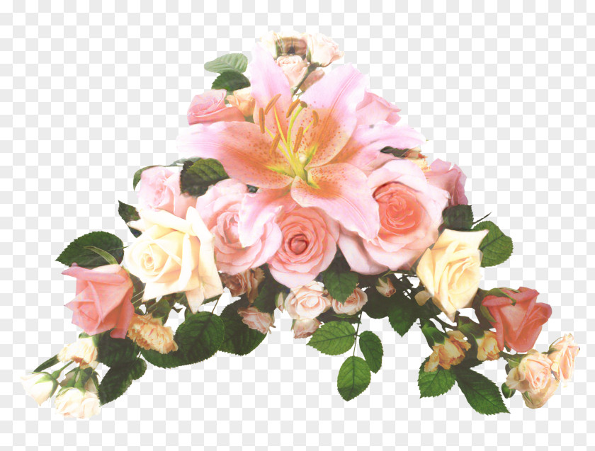 Garden Roses Cabbage Rose Floral Design Cut Flowers PNG