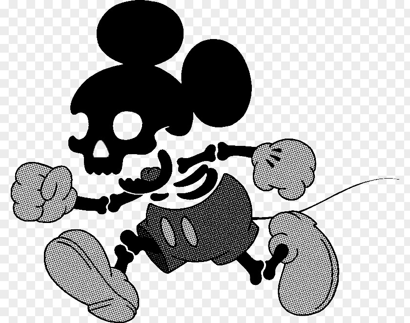 Mickey Mouse Minnie Skull Jack Skellington Skeleton PNG