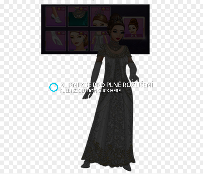 Audrey Hepburn My Fair Lady Gown Shoulder Pattern PNG