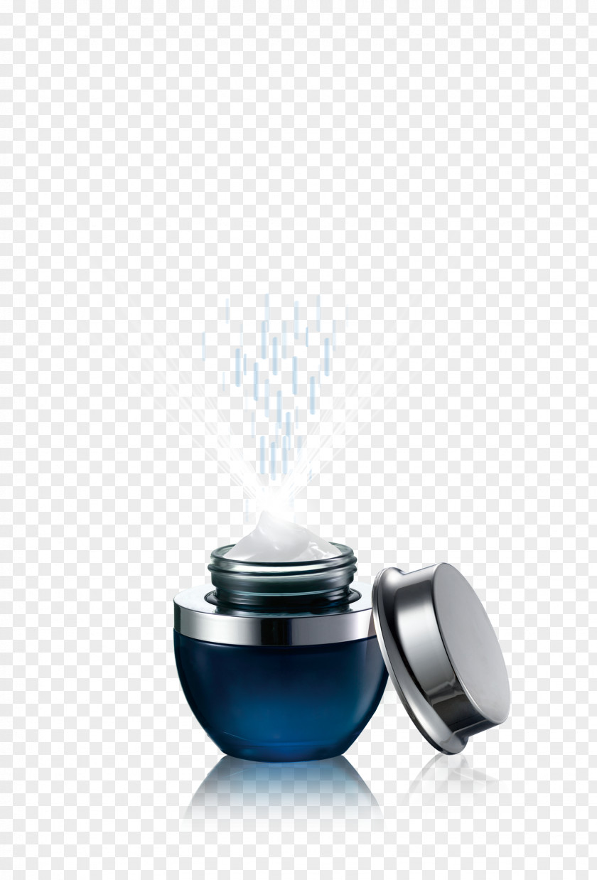 Blue Bottle Cosmetics Advertising Poster PNG