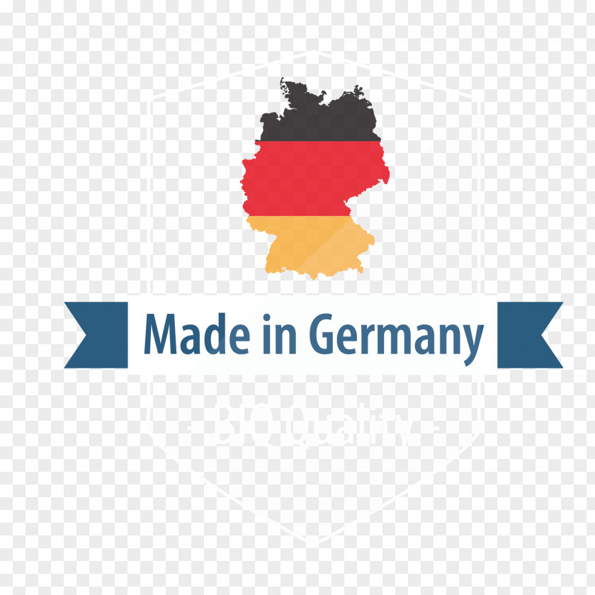 Made In Germany West Vector Map PNG