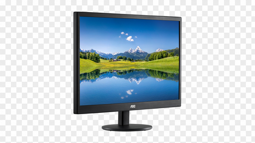 Monitor Computer Monitors Display Device LED-backlit LCD 1080p IPS Panel PNG