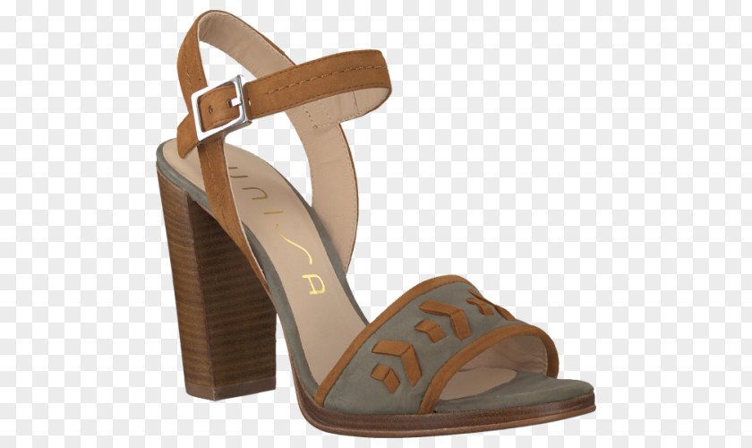 Sandal Taupe Leather Court Shoe Absatz PNG