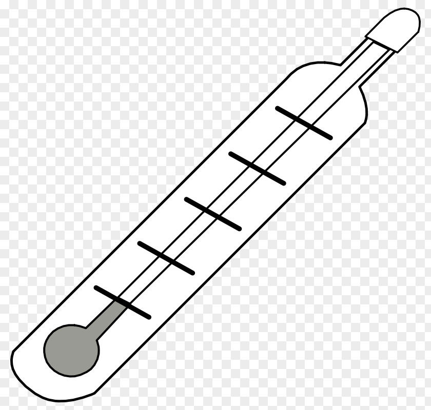 Thermometer Outline Temperature Clip Art PNG