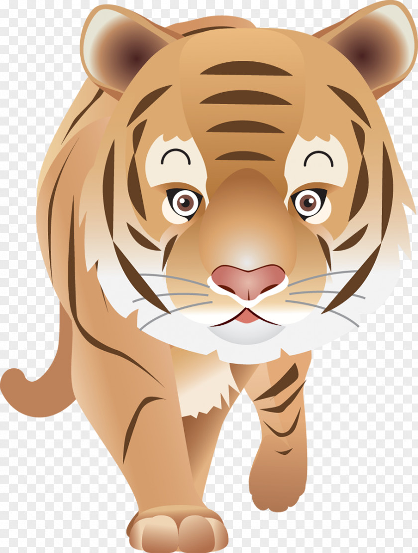 Tiger Felidae Animal Chinese Astrology Clip Art PNG