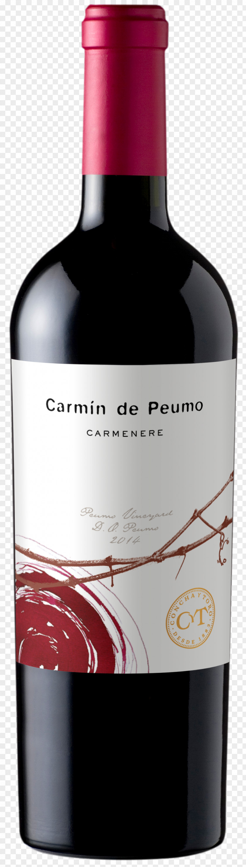 Wine Carménère Red Peumo Vina Concha Y Toro PNG