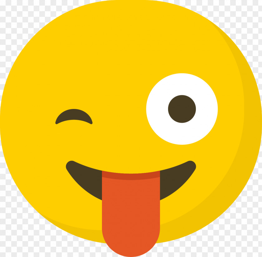 Cheek Smiley T-shirt Wink Emoji PNG